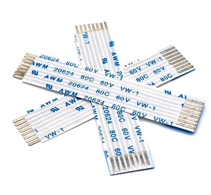 Cable de cinta FFC plano UL20624 80c 60v 40 pin FPC para automóviles