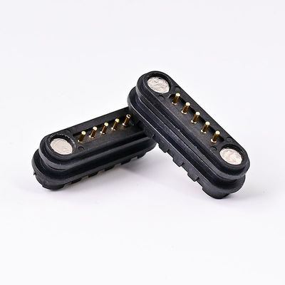 3A 2A Conector magnético de corriente 5P Conector magnético masculino femenino