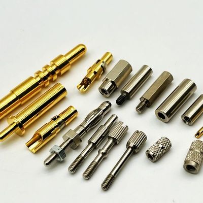 Reel de alta potencia Pack 3A 12V Revestido de oro SMT Pogo Pin 3 mm Alturas 2,5 mm de diámetro