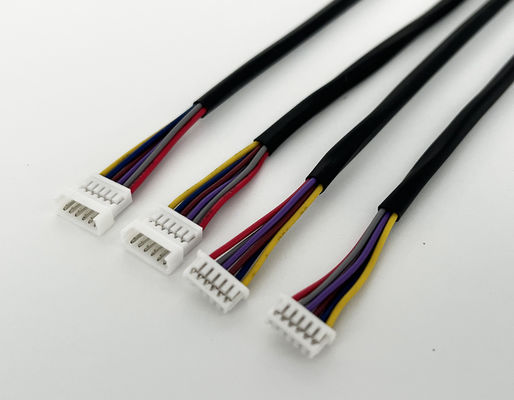Conjunto de arneses de alambre UL1007 2 pin 6 pin 8 pin Conjunto de cables eléctricos personalizados