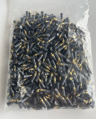 2.8mm Pogo Pin conector Tipo de baño Pogo Pin de latón dorado