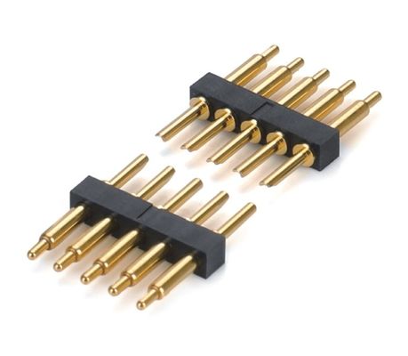 2.0mm Pitch H2.5mm Conector de pin de Pogo masculino para PCB de doble fila de 20 pines