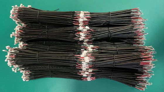 Cables terminales de anillo redondo con material de chaqueta de PVC con arnés de alambre personalizado