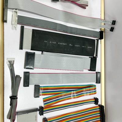 DIP 2.54x7.62mm Cable plano alambre eléctrico a la tabla de conector Arnés de alambre plano