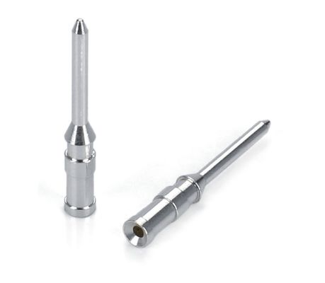 Conector de almacenamiento de energía de alta corriente con pin de resorte de precisión de cobre inclinado