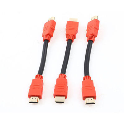 Reunión de cable moldeado dorado 4K HDTVI 1.4 2.0 Cable 30AWG Para PC TV