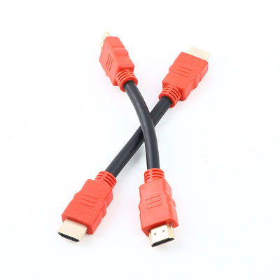 Reunión de cable moldeado dorado 4K HDTVI 1.4 2.0 Cable 30AWG Para PC TV