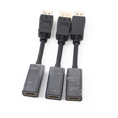 Reunión de cable moldeado dorado 4K HDTVI 1.4 2.0 Cable 30AWG Para PC TV