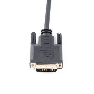 DVI 18 1 Hombre a Hombre HD ensamblaje de cable moldeado OD6.0 para HDTV UL20276 30Awg