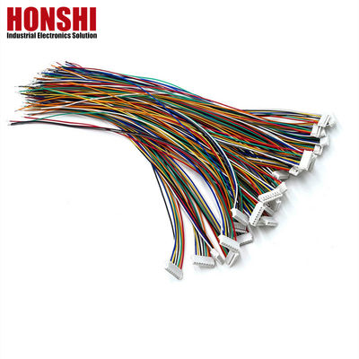 Conjunto de arneses electrónicos de alambre 2 3 4 pin conector JST y especificaciones de cable OEM