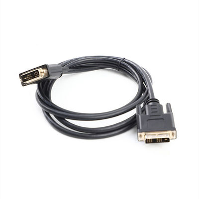 DVI 18 1 Hombre a Hombre HD ensamblaje de cable moldeado OD6.0 para HDTV UL20276 30Awg