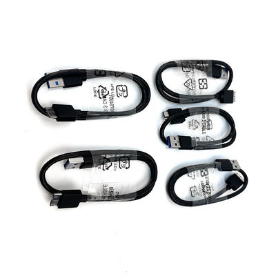 Cable de transferencia de datos de carga rápida USB 28AWG Cable de datos longitud personalizada