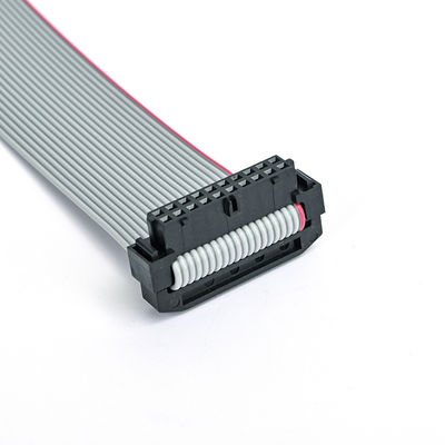 26 pin IDC Flat Ribbon Cable Assembly con alivio de la tensión y IDC de 2,54 mm a la toma de IDC