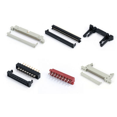 26 pin IDC Flat Ribbon Cable Assembly con alivio de la tensión y IDC de 2,54 mm a la toma de IDC