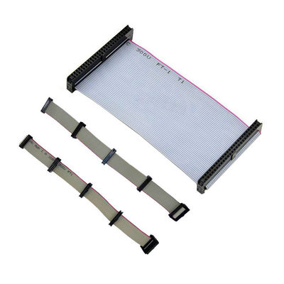 2.0mm Flat Ribbon Cable Assembly IDC TO IDC 20Pin Socket con UL2651 28awg El cable de cinta plana está diseñado para conectar el cable de conexión a la red con el cable de conexión a la red.