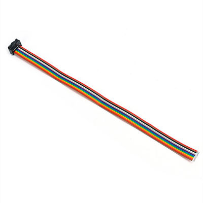 Cable de cinta de 12 pines de 2,54 mm personalizado Socket IDC UL2651 28AWG