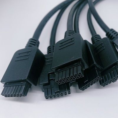 14 Pin Micro Fit 3.0 Reunión de cable moldeado por sobremoldado UL20276 430251400