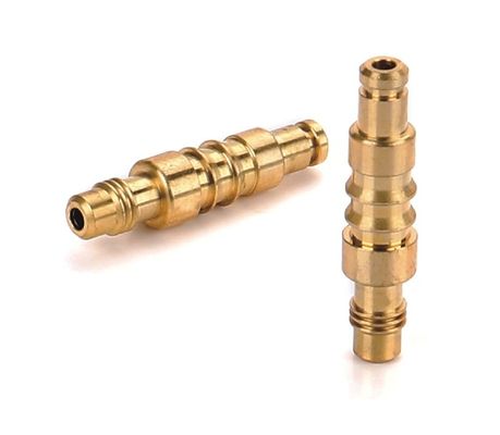 Partes de mecanizado CNC de latón personalizadas 1,5 mm 2 mm 4 mm 5 mm 6 mm 8 mm de precisión de cobre