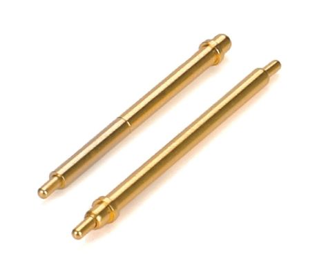 Conector pines mecanizados 2.0x18.5mm dorado terminal pin de bronce pin de punto de contacto