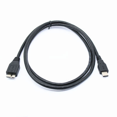 USB 2.0 Splitter de hombre a mujer Micro B USB C Cable Revestido de oro para teléfonos móviles