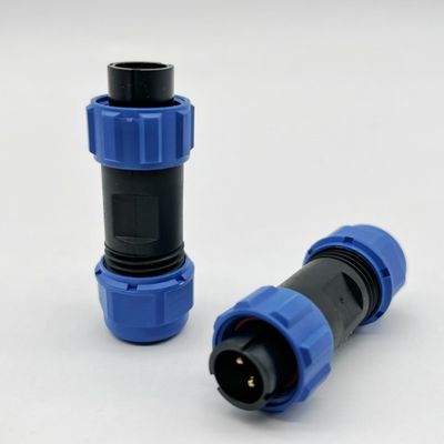 Conectores de alambre circular IP67 impermeables tipo DIN conector masculino 2 3 4 5 6 8 10 12 pin