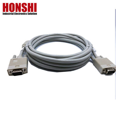 D Reunión de cables submoldeados electrónicos DB9 DB25 DB15 Cables de hombre a hombre Hembra