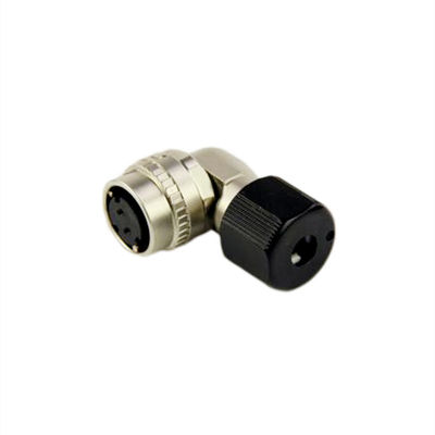 Conector circular impermeable DDK de 2 pines y 10 pines con terminación de copa de soldadura