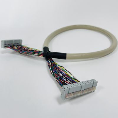 UL20706 Cable redondo IDC 34pin 40pin Pitch 2.54mm Conector IDC para electrónica