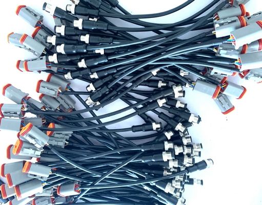 Arnés de cableado automotriz personalizado 24 pin para conexiones de cable 24 - 32AWG