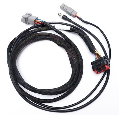 Arnés de cableado automotriz personalizado 24 pin para conexiones de cable 24 - 32AWG