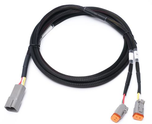 Arnés de cableado automotriz personalizado 24 pin para conexiones de cable 24 - 32AWG