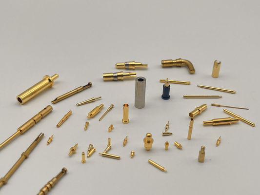 Conector de resorte de corona de terminal de alta corriente