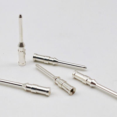 Conector de resorte de corona de terminal de alta corriente