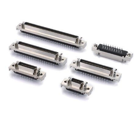 MDR PCB Conector SCSI recto 14 20 26 36 50 Pin 68 Pin 100 Pin