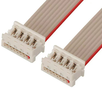 Conectores de cable de cinta de 6 a 24 pines de 2,54 mm UL2651 Blanco IDC