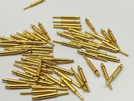 Conector de pin Pogo de fuerza de resorte con altura de trabajo de 4,9 mm Tipo de pin Pogo