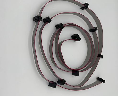 Conectores de cable de cinta de 6 a 24 pines de 2,54 mm UL2651 Blanco IDC