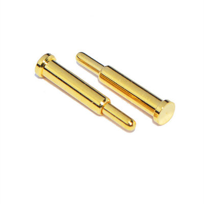 10.65mm de latón de resorte cargado Pin SMT Tipo Pogo dorado Pino para conexiones de temperatura