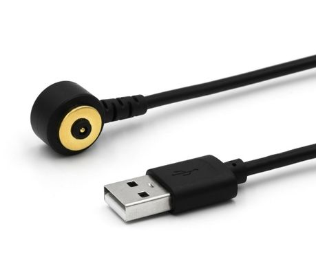 Cable de carga de alta corriente 3.0a USB 2 pin Adaptador de carga de energía circular Pogo pin magnético