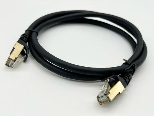 RJ45 SFTP Cable de red Cat5e Cat6a Cat7 Cat8 UTP Cable en red de computadoras