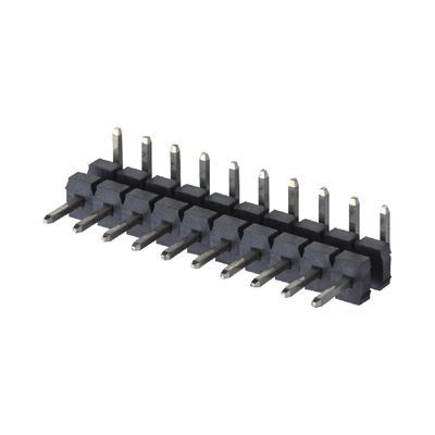 5.08mm Pitch Conector de cabecera de fila única Tipo de inmersión recta 2 - 20 pines H2.5mm
