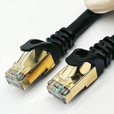 RJ45 SFTP Cable de red Cat5e Cat6a Cat7 Cat8 UTP Cable en red de computadoras