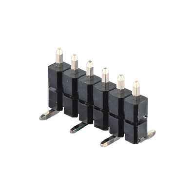 5.08mm Pitch Conector de cabecera de fila única Tipo de inmersión recta 2 - 20 pines H2.5mm