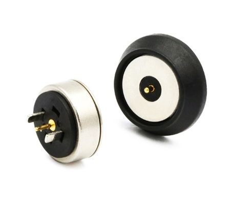 Equipo de carga de energía LED Conexión eléctrica con conector de pin Pogo magnético