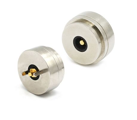 Equipo de carga de energía LED Conexión eléctrica con conector de pin Pogo magnético