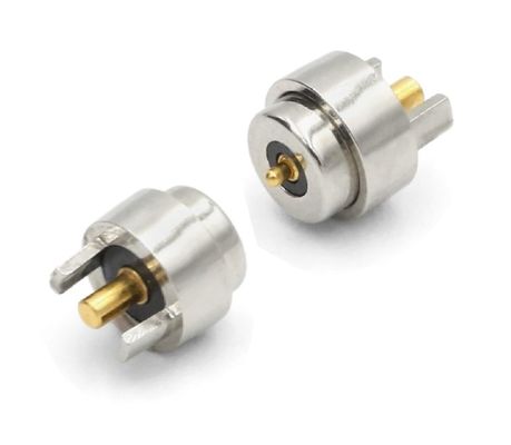 Equipo de carga de energía LED Conexión eléctrica con conector de pin Pogo magnético