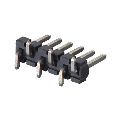 3.96mm Revestido de oro PCB conector de encabezado de pin de fila única SMT Tipo 2 - 20 pin H3.2mm