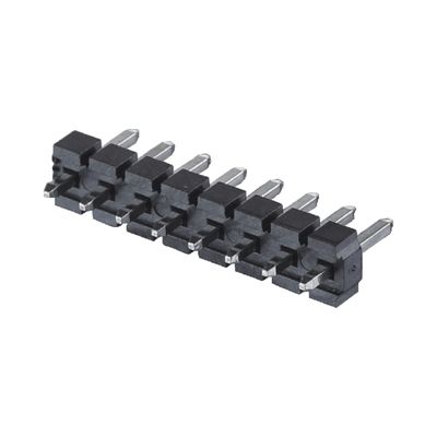 3.96mm Revestido de oro PCB conector de encabezado de pin de fila única SMT Tipo 2 - 20 pin H3.2mm
