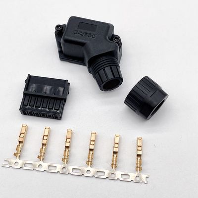 2 pin 3 pin 4 pin 5 pin conector de PCB de acero servo motor conector de energía