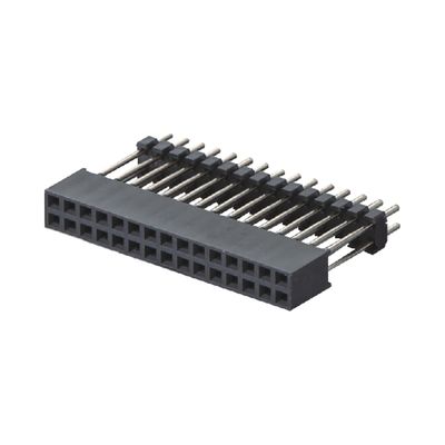 2.0mm Pitch Dual Row 180 grados Conector de tabla a tabla Conector de cabeza de alfiler femenino